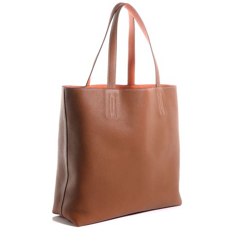 hermes reversible tote.